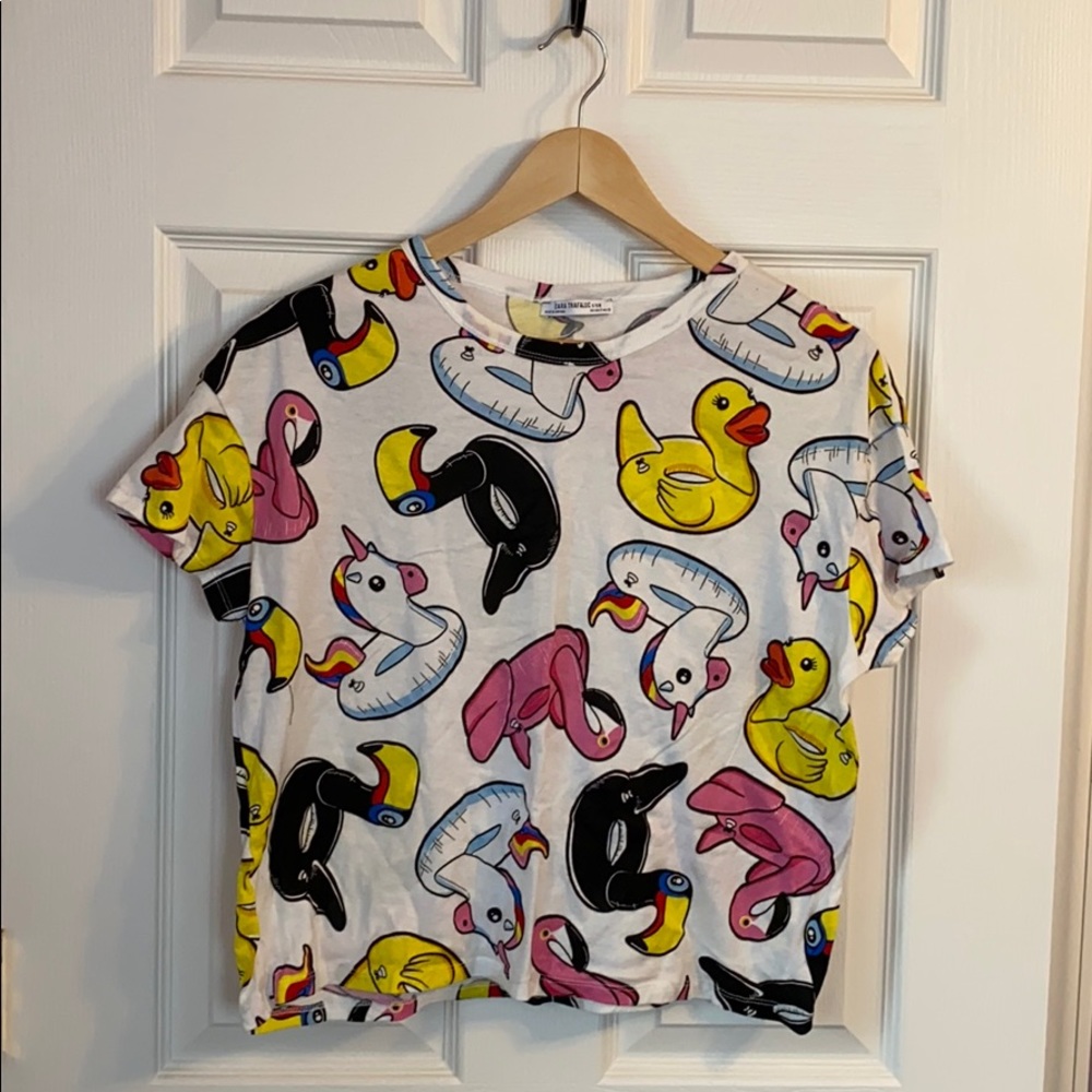 Zara Pool Floatie Tee